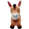 LEXiBOOK Inflatable Jumping Unicorn, for Indoor and Outdoor use, Balance and Motor Skills Development, Hand Pump Included, Safe and Resistant Plastic, Pink, BG050UNI(Horse – Brown with cover)