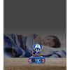 LEXiBOOK, Marvel Avengers, Avengers Nightlight Alarm Clock, Sounds and Melodies, Backlit LCD Screen, Luminous, Snooze, RL800AV1