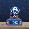 LEXiBOOK, Marvel Avengers, Avengers Nightlight Alarm Clock, Sounds and Melodies, Backlit LCD Screen, Luminous, Snooze, RL800AV1