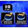 LEXiBOOK, Miraculous Ladybug Cat Noir, 2-in-1 Bluetooth Headphones for Kids – Stereo Wireless Wired, Kids Safe, Foldable, Adjustable, HPBT010MI(Batman)