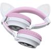LEXiBOOK, Miraculous Ladybug Cat Noir, 2-in-1 Bluetooth Headphones for Kids – Stereo Wireless Wired, Kids Safe, Foldable, Adjustable, HPBT010MI(Cat ears)