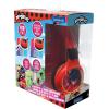 LEXiBOOK, Miraculous Ladybug Cat Noir, 2-in-1 Bluetooth Headphones for Kids – Stereo Wireless Wired, Kids Safe, Foldable, Adjustable, HPBT010MI(Miraculous)