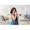 LEXiBOOK Miraculous, Lighting Microphone for Children, Musical Toy Game, Built-in Speaker, Light Effects, Aux-in Cable Plug, Red, MIC90MI(Miraculous – MIC90MI)