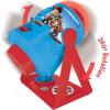 LEXiBOOK Paw Patrol – My Stories Brought to Light – Story Projector with Sounds, Timer and Booklet, Blue/red
