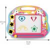 LEXiBOOK Paw Patrol Multicolor Magic Magnetic Drawing Board, Artistic Creative Toy for Girls and Boys, Stylus Pen and Stamps, Red/Blue, CRPA550(Unicorn)