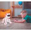 LEXiBOOK, Power Kitty Jr., Remote Control cat to Train, Waddles Like a Real cat, Interactive Eyes, STEM programmable, Rechargeable Battery, Pink/White, KIT01