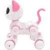 LEXiBOOK, Power Kitty Jr., Remote Control cat to Train, Waddles Like a Real cat, Interactive Eyes, STEM programmable, Rechargeable Battery, Pink/White, KIT01
