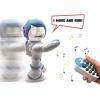 LEXiBOOK, Powerman Neo, My Robot Full of Technology, Remote Control and Gesture Control, Educational Activities in English, Programmable, Music and Dance, Sound and Light Effects, Blue/White, ROB18EN(ROB90US)