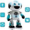 LEXiBOOK, Powerman Neo, My Robot Full of Technology, Remote Control and Gesture Control, Educational Activities in English, Programmable, Music and Dance, Sound and Light Effects, Blue/White, ROB18EN(ROB28EN)