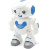 LEXiBOOK, Powerman Neo, My Robot Full of Technology, Remote Control and Gesture Control, Educational Activities in English, Programmable, Music and Dance, Sound and Light Effects, Blue/White, ROB18EN(ROB16)
