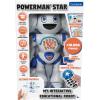 LEXiBOOK, Powerman Neo, My Robot Full of Technology, Remote Control and Gesture Control, Educational Activities in English, Programmable, Music and Dance, Sound and Light Effects, Blue/White, ROB18EN(ROB85EN)
