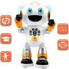LEXiBOOK, Powerman Neo, My Robot Full of Technology, Remote Control and Gesture Control, Educational Activities in English, Programmable, Music and Dance, Sound and Light Effects, Blue/White, ROB18EN(ROB29FR)