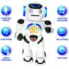 LEXiBOOK, Powerman Neo, My Robot Full of Technology, Remote Control and Gesture Control, Educational Activities in English, Programmable, Music and Dance, Sound and Light Effects, Blue/White, ROB18EN(ROB50EN)