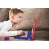 LEXiBOOK Spider-Man – Educational and Bilingual Laptop Spanish/English – Toy for Child Kid (Boys & Girls) 124 Activities, Learn Play Games and Music with Spiderman – Red/Blue JC598SPi2(Spider-Man)