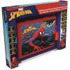 LEXiBOOK Spider-Man – Educational and Bilingual Laptop Spanish/English – Toy for Child Kid (Boys & Girls) 124 Activities, Learn Play Games and Music with Spiderman – Red/Blue JC598SPi2(Spider-Man)