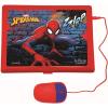 LEXiBOOK Spider-Man – Educational and Bilingual Laptop Spanish/English – Toy for Child Kid (Boys & Girls) 124 Activities, Learn Play Games and Music with Spiderman – Red/Blue JC598SPi2(Spider-Man)