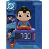LEXiBOOK, Superman, Superman Night Light Alarm Clock, Sounds and Melodies, Backlit LCD Screen, Illuminated, Snooze, RL800SU