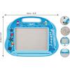 LEXiBOOK, The Smurfs, A5 Magic Slate with Magnetic Accessories, Blue, CRSF550