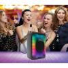 LEXiBOOK, iParty®, Portable Bluetooth® Speaker with Microphone, Powerful Sound Volume, Multicolour Light Effects, Rechargeable Battery, K8310(K8320)