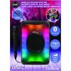 LEXiBOOK, iParty®, Portable Bluetooth® Speaker with Microphone, Powerful Sound Volume, Multicolour Light Effects, Rechargeable Battery, K8310(K8320)