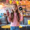 LEXiBOOK, iParty®, Wireless Microphone with Speaker and Lights, 4 Voice modifiers, Multicoloured Light Effects, Rechargeable Battery, MIC280