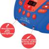 Lexibook – Paw Patrol – Bluetooth CD Player for Kids – Portable, Multicoloured Light Effects, Microphone Jack, Aux-in Jack, AC or Battery-Operated, Girls, Boys, Blue/Red, RCD109PA(Spider-Man)