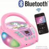 Lexibook – Paw Patrol – Bluetooth CD Player for Kids – Portable, Multicoloured Light Effects, Microphone Jack, Aux-in Jack, AC or Battery-Operated, Girls, Boys, Blue/Red, RCD109PA(Unicorn)
