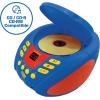 Lexibook – Paw Patrol – Bluetooth CD Player for Kids – Portable, Multicoloured Light Effects, Microphone Jack, Aux-in Jack, AC or Battery-Operated, Girls, Boys, Blue/Red, RCD109PA(Paw Patrol)