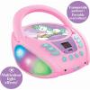 Lexibook – Paw Patrol – Bluetooth CD Player for Kids – Portable, Multicoloured Light Effects, Microphone Jack, Aux-in Jack, AC or Battery-Operated, Girls, Boys, Blue/Red, RCD109PA(Unicorn)