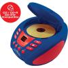 Lexibook – Paw Patrol – Bluetooth CD Player for Kids – Portable, Multicoloured Light Effects, Microphone Jack, Aux-in Jack, AC or Battery-Operated, Girls, Boys, Blue/Red, RCD109PA(Spider-Man)