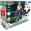 Lexibook Aerofoot, Hovercraft Soccer disc, 2 Goals, Pump and Inflatable Ball Included, Glides Easily, Fast and Dynamic, Light Effects, Anti-Shock Foam Edges, Rechargeable, JG981(JG981 – Rechargeable battery)