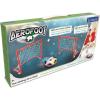 Lexibook Aerofoot, Hovercraft Soccer disc, 2 Goals, Pump and Inflatable Ball Included, Glides Easily, Fast and Dynamic, Light Effects, Anti-Shock Foam Edges, Rechargeable, JG981(JG980 – Batteries)