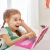 Lexibook, Barbie, Bilingual and Educational Laptop Spanish/English, Toy for Children, 170 Activities to Learn, Play Games and Music, Large Screen, Pink, JC599BBi2