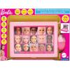 Lexibook, Barbie, Bilingual and Educational Laptop Spanish/English, Toy for Children, 170 Activities to Learn, Play Games and Music, Large Screen, Pink, JC599BBi2