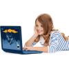 Lexibook, Batman, Bilingual Spanish/English Educational Computer, Toy for Children with 124 Activities, Writing, Maths, Logic, Music Activities and Games, Blue, JC598BATi2