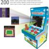 Lexibook Cyber Arcade Portable Retro Game Console, 200 Games, 2.8’’ LCD Colour Screen, Compact, Battery Operated, Blue/Green, JL2940