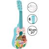 Lexibook, Disney Moana, My First Guitar for Children, 6 Nylon Strings, 53 cm / 21”, Guide Included, Pink/Blue, K200VN