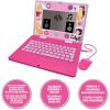 Lexibook, Disney Princess, Bilingual and Educational Laptop Spanish/English, Toy for Children, 170 Activities to Learn, Play Games and Music, Large Screen, Pink, JC599DPi2
