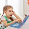 Lexibook, Disney Stitch, Bilingual and Educational Laptop Spanish/English, Toy for Children, 170 Activities to Learn, Play Games and Music, Large Screen, Blue, JC599Di2