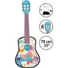 Lexibook, Disney Stitch, My First Wooden Acoustic Guitar, 6 Nylon Strings, 78 cm (30″), Learning Guide, Pick and Strap Included, Blue, K2000D
