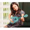 Lexibook, Disney Stitch, My First Wooden Ukulele, 4 Nylon Strings, 53 cm, Guide Included, Blue, K230D