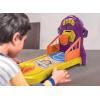 Lexibook, Electronic Basketball Game, Sound and Light Effects, Moving Panel, 3 Levels of Difficulty, 1 to 4 Players, Purple/Yellow, JG910