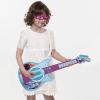 Lexibook, Frozen, Light-Up Electronic Guitar with Microphone, Glasses with Microphone, melodies, 2 Game Modes, MP3 Input, Blue/Purple, K260FZ