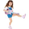 Lexibook, Gabby and the Magic House, Electronic Guitar with Mic and Glasses for Singing with Style, 2 Game Modes, Demo Melodies, Light Effects, Pink/Blue, K260GDH