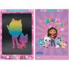 Lexibook, Gabby’s Dollhouse, Magic Slate, Art and Craft Toy for Girls and Boys, Multicoloured Drawings, 28 cm Screen, Includes 1 Stylus and 6 Stencils, Pink, CRT10GDH(Gabby’s Dollhouse)