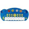 Lexibook K610 Electronic Set for Children, Musical Toy Game, Realistic Drum Sound, 8-Keys Keyboard, MP3 Plug, seat Included, Blue/red(Lexibook)
