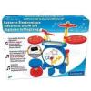 Lexibook K610 Electronic Set for Children, Musical Toy Game, Realistic Drum Sound, 8-Keys Keyboard, MP3 Plug, seat Included, Blue/red(Lexibook)