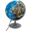 Lexibook Luminous Globe Planetarium, STEM, 2-in-1 Globe during the day, Constellation map at night, Blue/Black, NLJ185EN(NLJ185EN)