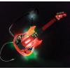 Lexibook Miraculous Electronic Lighting Guitar with mic, Glasses with Microphone, Demo Songs, 2 Game Modes, MP3 Plug, Black red, K260MI