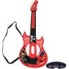 Lexibook Miraculous Electronic Lighting Guitar with mic, Glasses with Microphone, Demo Songs, 2 Game Modes, MP3 Plug, Black red, K260MI